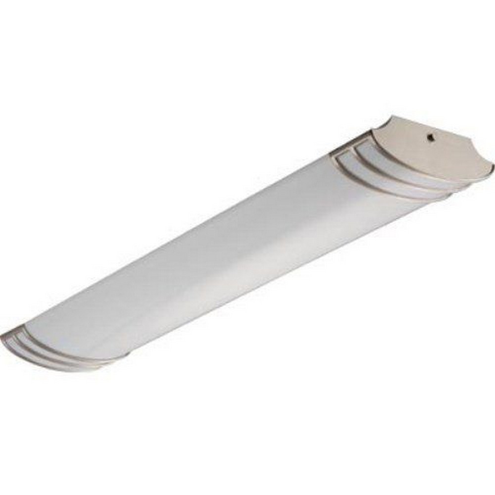 Lithonia Lighting-FMLFUTL 24 840 BN-Futra - 24 Inch 25.8W 1 LED Linear Flush Mount   Brushed Nickel Finish with Frosted Acrylic Glass